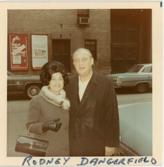 Item #1059 WOMAN POSES with CELEBRITIES AND SPORTS STARS in NYC - 1960s-1980s PHOTO COLLECTION
