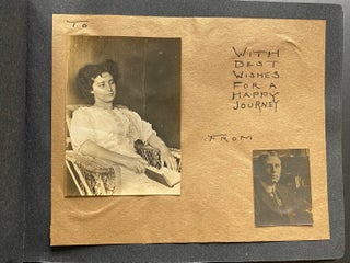 Item #1066 UNIV. of MICHIGAN - COLLEGIATE SOROSIS, EARLY 1900s WOMEN'S SORORITY PHOTO ALBUM