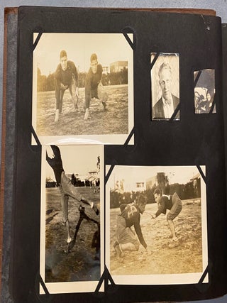 LONG BEACH CA HIGH SCHOOL SPORTS PHOTO ALBUM EARLY 1930s