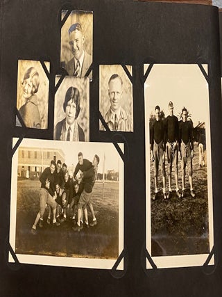LONG BEACH CA HIGH SCHOOL SPORTS PHOTO ALBUM EARLY 1930s