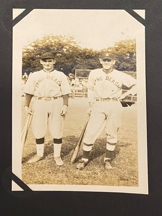 LONG BEACH CA HIGH SCHOOL SPORTS PHOTO ALBUM EARLY 1930s