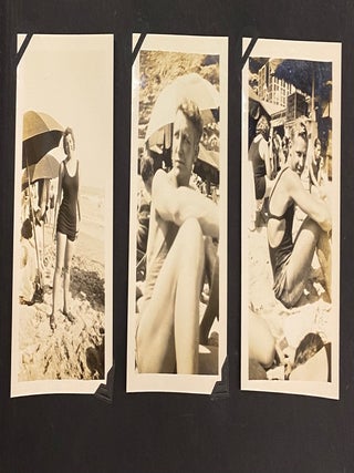 LONG BEACH CA HIGH SCHOOL SPORTS PHOTO ALBUM EARLY 1930s