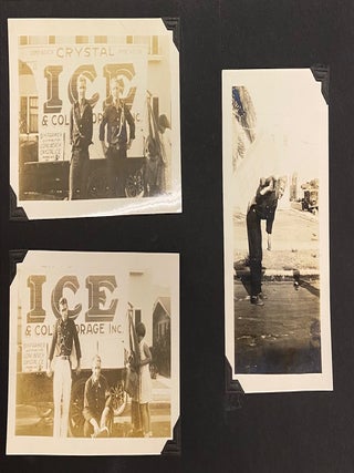 LONG BEACH CA HIGH SCHOOL SPORTS PHOTO ALBUM EARLY 1930s
