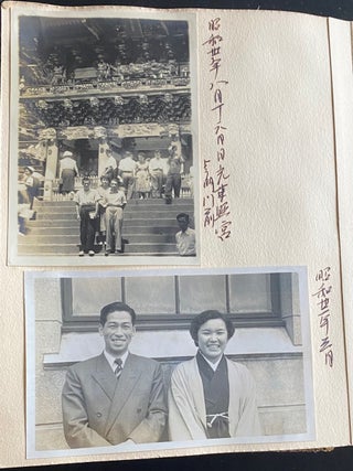 JAPANESE SCHOOLGIRL PHOTO ALBUM 1950s