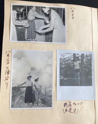 JAPANESE SCHOOLGIRL PHOTO ALBUM 1950s