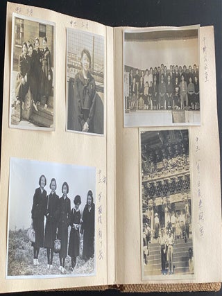 JAPANESE SCHOOLGIRL PHOTO ALBUM 1950s