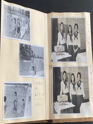 JAPANESE SCHOOLGIRL PHOTO ALBUM 1950s