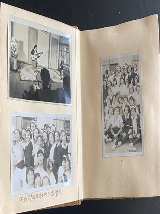 JAPANESE SCHOOLGIRL PHOTO ALBUM 1950s