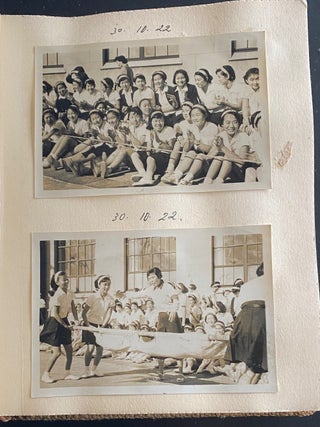 JAPANESE SCHOOLGIRL PHOTO ALBUM 1950s