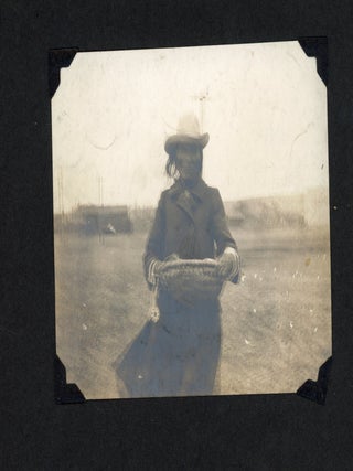Early 20th c. Photo album, Teddy Roosevelt, Yosemite or Yellowstone, John Muir or possibly John Burroughs?