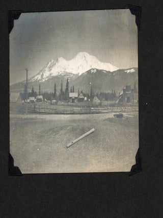 Early 20th c. Photo album, Teddy Roosevelt, Yosemite or Yellowstone, John Muir or possibly John Burroughs?