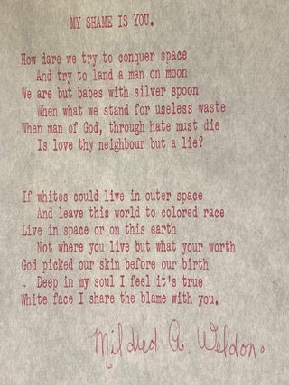 1960s ORIGINAL POETRY - JFK ASSASSINATION, LOVE, RACE, DRINKING, etc