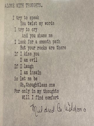 1960s ORIGINAL POETRY - JFK ASSASSINATION, LOVE, RACE, DRINKING, etc