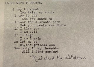 1960s ORIGINAL POETRY - JFK ASSASSINATION, LOVE, RACE, DRINKING, etc
