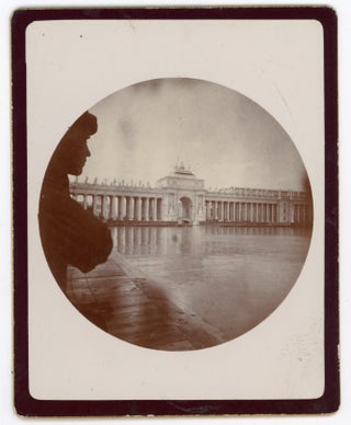 Item #1081 COLUMBIAN EXPOSITION 1893 KODAK ROUND PHOTO ARCHIVE