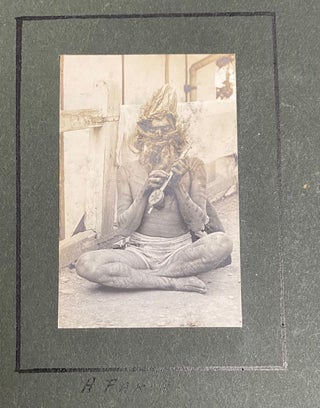 Item #1089 1911 TRIP to INDIA - MUNRO FAMILY - LARGE PHOTO ALBUM