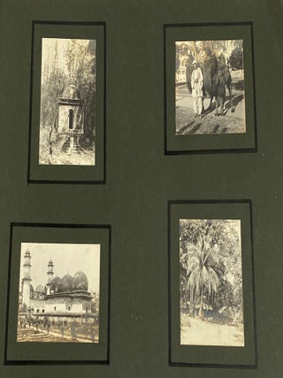 1911 TRIP to INDIA - MUNRO FAMILY - LARGE PHOTO ALBUM