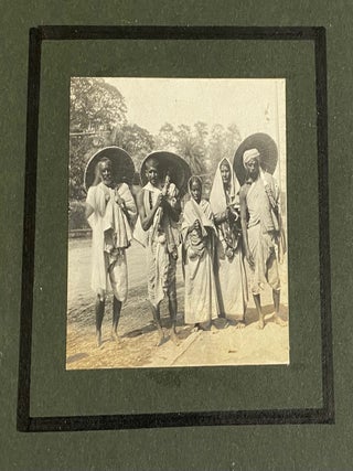 1911 TRIP to INDIA - MUNRO FAMILY - LARGE PHOTO ALBUM