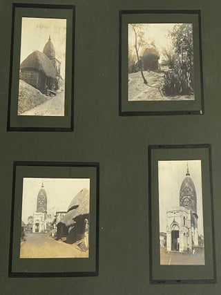 1911 TRIP to INDIA - MUNRO FAMILY - LARGE PHOTO ALBUM