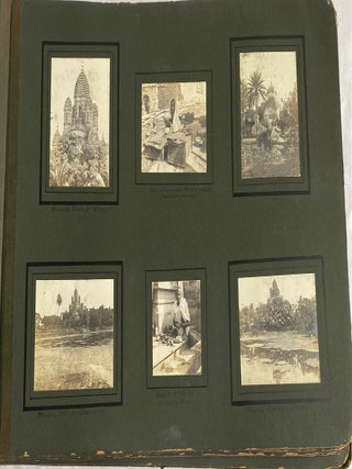 1911 TRIP to INDIA - MUNRO FAMILY - LARGE PHOTO ALBUM