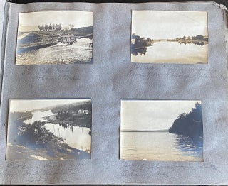 Item #1106 HANCOCK COUNTY, MAINE - PENOBSCOT BAY, EARLY 1900s PHOTO ALBUM