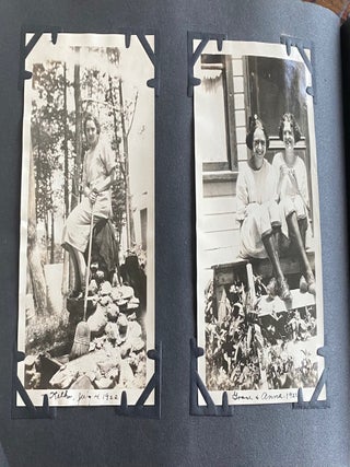 CORTLAND NORMAL SCHOOL - AFFECTIONATE WOMEN PHOTO ALBUM EARLY 1920s