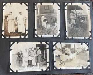CORTLAND NORMAL SCHOOL - AFFECTIONATE WOMEN PHOTO ALBUM EARLY 1920s