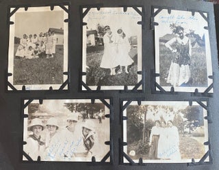 CORTLAND NORMAL SCHOOL - AFFECTIONATE WOMEN PHOTO ALBUM EARLY 1920s