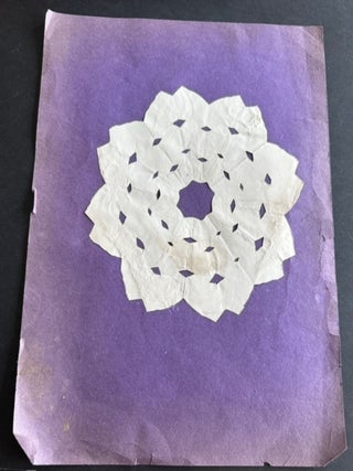 CHILD ART and SCHOOLWORK - LARGE COLLECTION c. 1950s