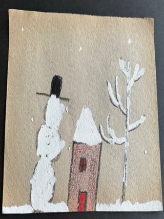 CHILD ART and SCHOOLWORK - LARGE COLLECTION c. 1950s