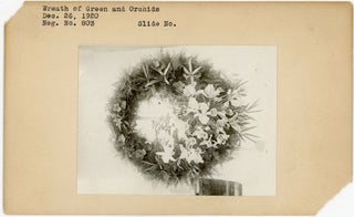 FLORAL ARRANGEMENT PHOTO COLLECTION 1911-1924