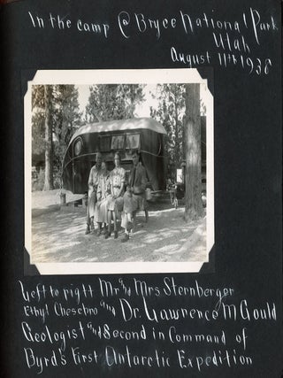 NATIONAL PARKS in UTAH, WYOMING and ARIZONA 1938 PHOTO ALBUM
