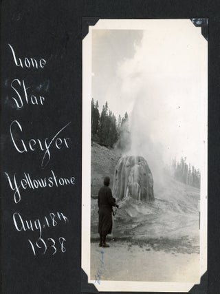 NATIONAL PARKS in UTAH, WYOMING and ARIZONA 1938 PHOTO ALBUM