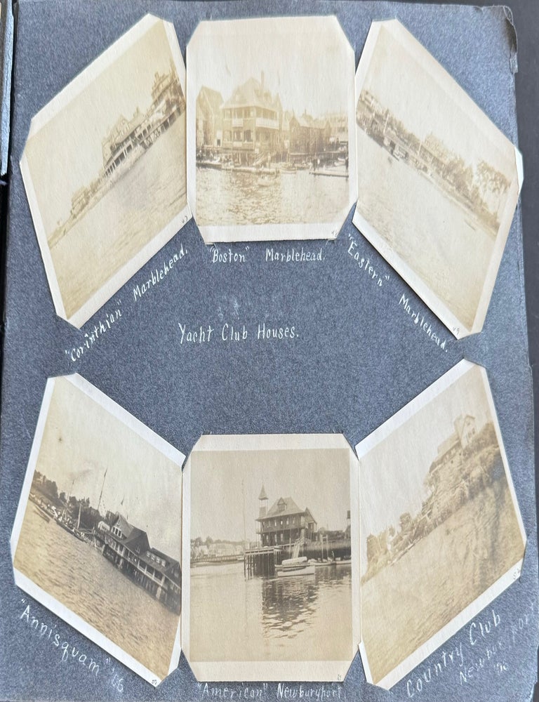 Item #1189 c. 1905 EASTERN MASSACHUSETTS PHOTO ALBUM