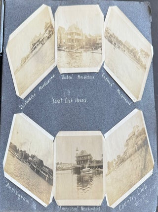 c. 1905 EASTERN MASSACHUSETTS PHOTO ALBUM