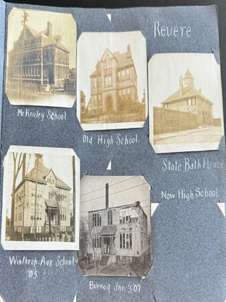 c. 1905 EASTERN MASSACHUSETTS PHOTO ALBUM