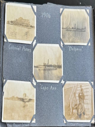 c. 1905 EASTERN MASSACHUSETTS PHOTO ALBUM