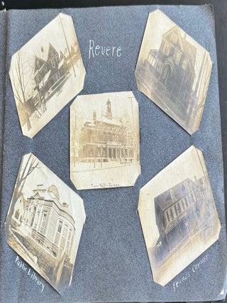 c. 1905 EASTERN MASSACHUSETTS PHOTO ALBUM