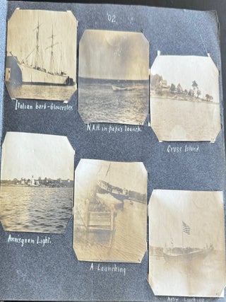 c. 1905 EASTERN MASSACHUSETTS PHOTO ALBUM