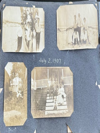c. 1905 EASTERN MASSACHUSETTS PHOTO ALBUM