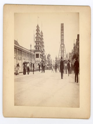 1893 WORLD'S FAIR - COLUMBIAN EXPOSITION - PHOTO COLLECTION - UNUSUAL PERSPECTIVES