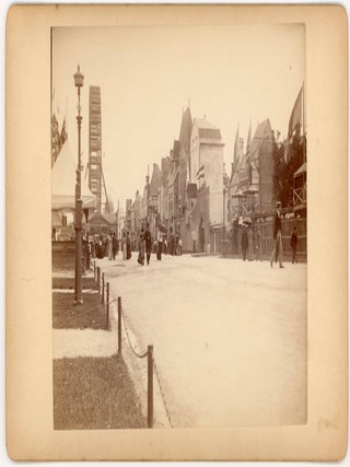 1893 WORLD'S FAIR - COLUMBIAN EXPOSITION - PHOTO COLLECTION - UNUSUAL PERSPECTIVES