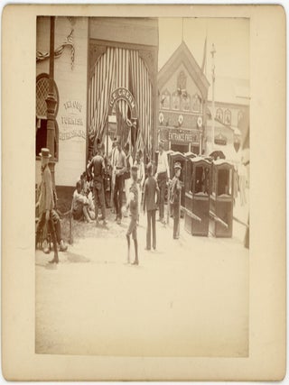 1893 WORLD'S FAIR - COLUMBIAN EXPOSITION - PHOTO COLLECTION - UNUSUAL PERSPECTIVES