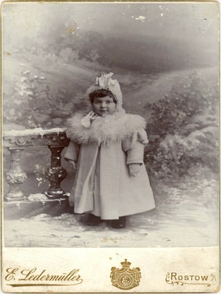 RUSSIAN FAMILY CABINET CARDS AND CDVs, LETTERS RUSSIA, GERMANY, PARIS circa 1880s-1920s
