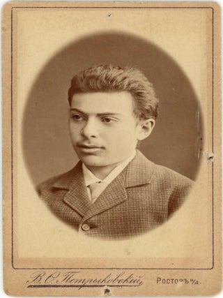 RUSSIAN FAMILY CABINET CARDS AND CDVs, LETTERS RUSSIA, GERMANY, PARIS circa 1880s-1920s