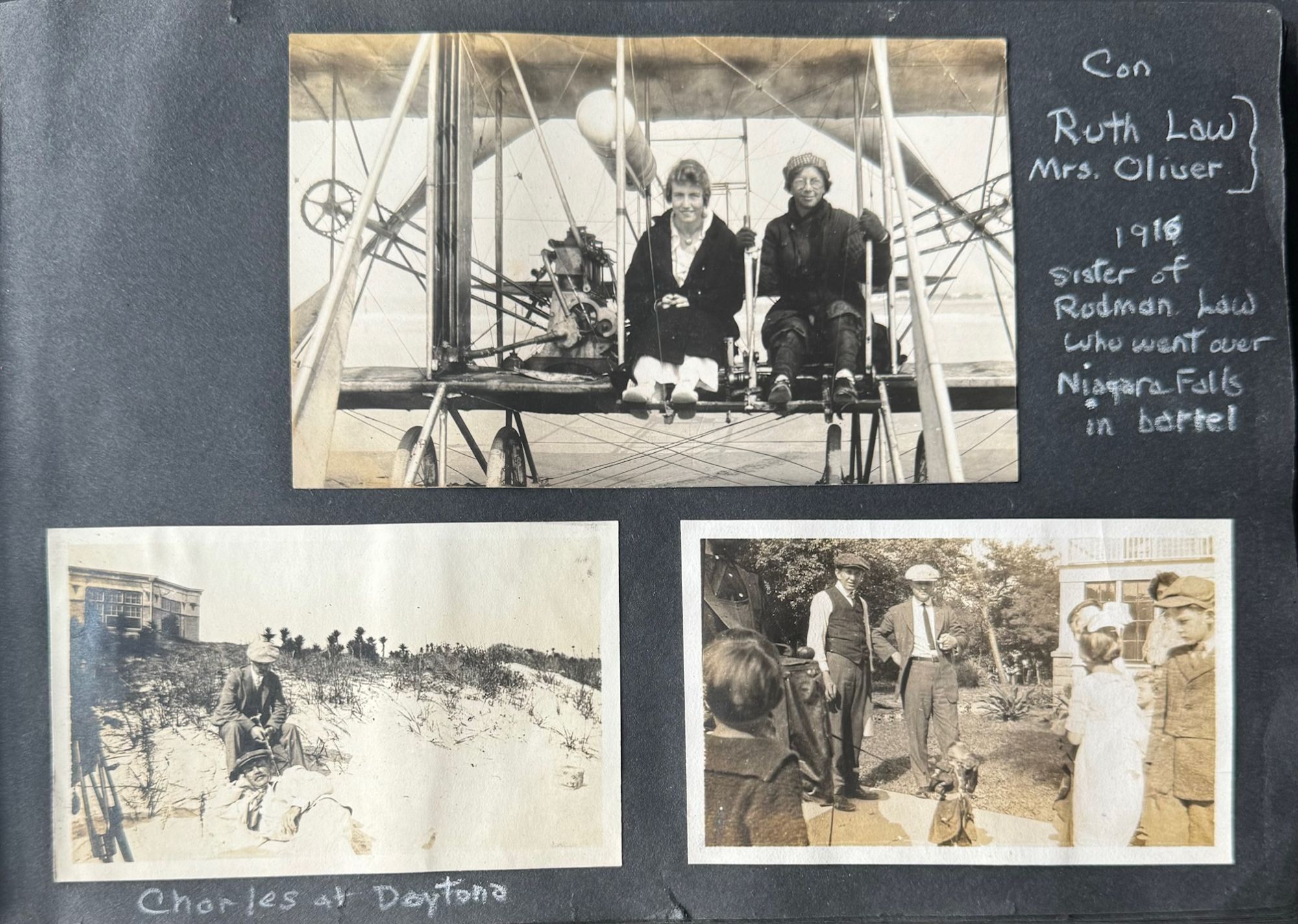 WEALTHY GROUP OF FRIENDS’ RECREATIONS 1911-1917 PHOTO ALBUM - WOMAN ...