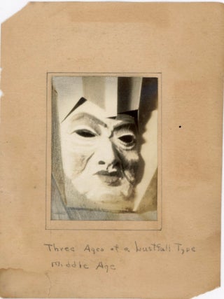 THEATRICAL MASK MAKER SET DESIGNER - BOSTON - PHOTOS, DRAWINGS, SKETCHES - 1930s-1940s