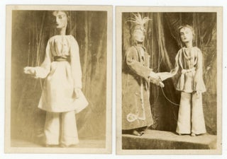 THEATRICAL MASK MAKER SET DESIGNER - BOSTON - PHOTOS, DRAWINGS, SKETCHES - 1930s-1940s