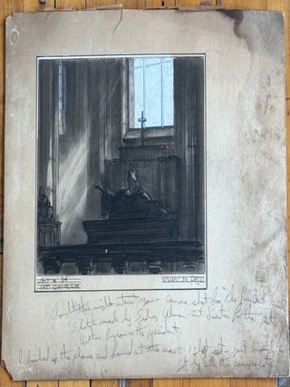 THEATRICAL MASK MAKER SET DESIGNER - BOSTON - PHOTOS, DRAWINGS, SKETCHES - 1930s-1940s