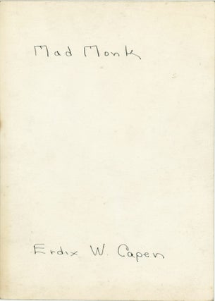 THEATRICAL MASK MAKER SET DESIGNER - BOSTON - PHOTOS, DRAWINGS, SKETCHES - 1930s-1940s